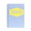 Spirálfüzet, A5, vonalas, 100 lap, PUKKA PAD "Pastel Jotta Pad", vegyes szín