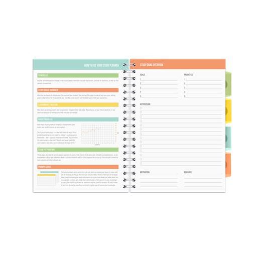 Spirálfüzet, B5, PUKKA PAD "Study book", szürke