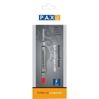 Golyóstollbetét, 0,8 mm, PAX, piros