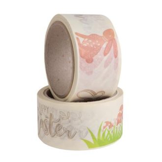   Csomagolószalag, papír, 50 mm x 20 m, VICTORIA FACILITY, húsvéti minta
