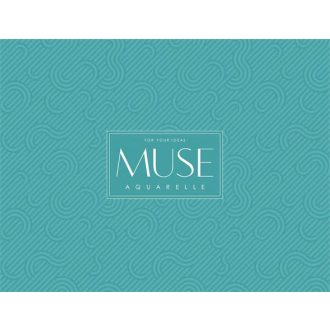   Vázlatfüzet, akvarell, A4+, 300 g, 15 lap, SHKOLYARYK "Aquarelle Muse"