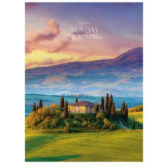   Füzet, tűzött, A4, kockás, 40 lap, SHKOLYARYK "Sunday Morning", vegyes