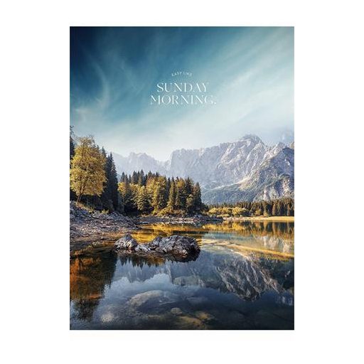 Füzet, tűzött, A4, kockás, 40 lap, SHKOLYARYK "Sunday Morning", vegyes