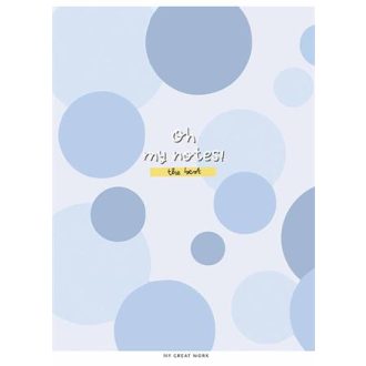   Füzet, tűzött, A5, kockás, 48 lap, SHKOLYARYK "Oh my notes", vegyes