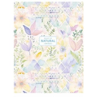   Füzet, tűzött, A5, vonalas, 48 lap, SHKOLYARYK "Natural", vegyes