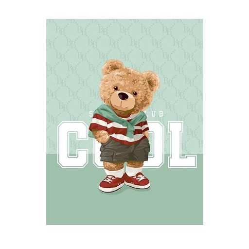 Füzet, tűzött, A5, vonalas, 48 lap, SHKOLYARYK "Cute", vegyes