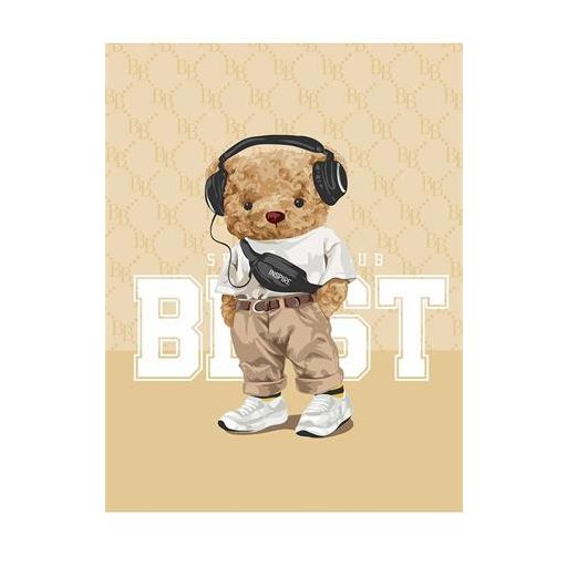 Füzet, tűzött, A5, vonalas, 48 lap, SHKOLYARYK "Cute", vegyes