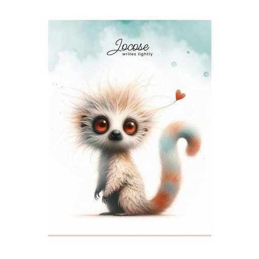 Füzet, tűzött, A5, vonalas, 48 lap, SHKOLYARYK "Writes lightly", vegyes