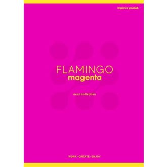   Füzet, tűzött, A5, kockás, 60 lap, SHKOLYARYK "Neon", vegyes