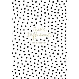   Skiccfüzet, A5, sima, 80 lap, SHKOLYARYK "Think different", vegyes