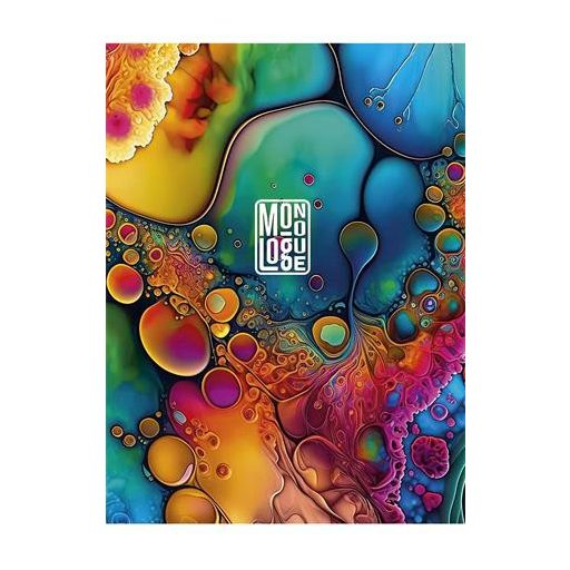 Füzet, tűzött, A5, kockás, 80 lap, SHKOLYARYK "Monologue", vegyes