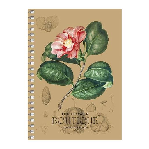 Spirálfüzet, A6, kockás, 80 lap, SHKOLYARYK "Spring Hope", vegyes