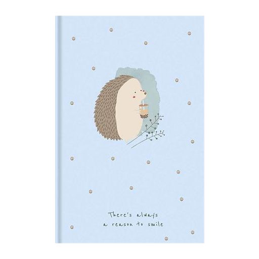 Jegyzetfüzet, A6, kockás, 80 lap, SHKOLYARYK "Reason to smile", vegyes