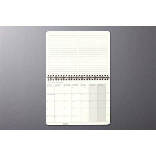 Naptár, asztali, álló, 2026, 213x220x18 mm, SIGEL "Conceptum", fekete