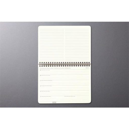 Naptár, asztali, álló, 2026, 213x220x18 mm, SIGEL "Conceptum", fekete