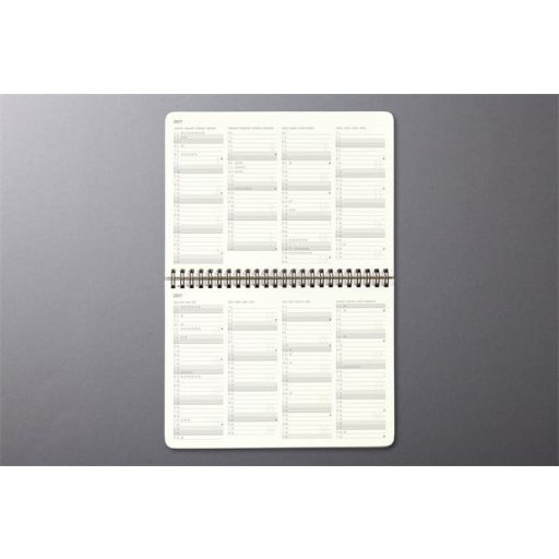 Naptár, asztali, álló, 2026, 213x220x18 mm, SIGEL "Conceptum", fekete