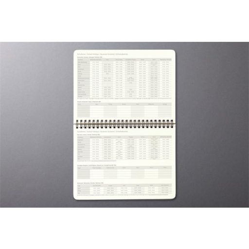 Naptár, asztali, álló, 2026, 213x220x18 mm, SIGEL "Conceptum", fekete