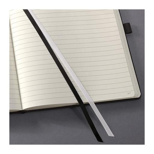 Jegyzetfüzet, exkluzív, A6, vonalas, 97 lap, keményfedeles, SIGEL "Conceptum", fekete