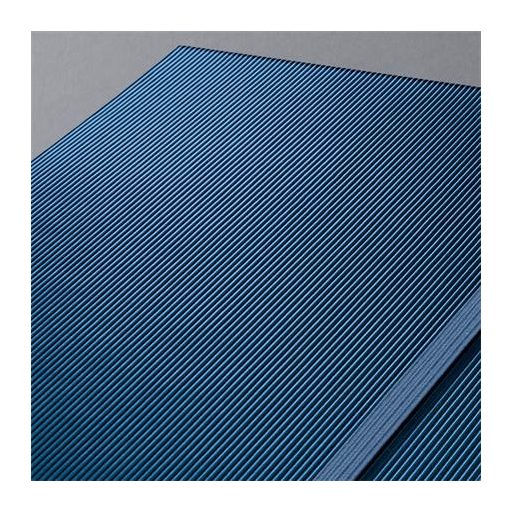 Jegyzetfüzet, exkluzív, A5, vonalas, 97 lap, keményfedeles, SIGEL "Conceptum", kék metál