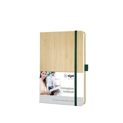 Jegyzetfüzet, exkluzív, A5, pontrácsos, 97 lap, keményfedeles, SIGEL "Conceptum Nature Edition"