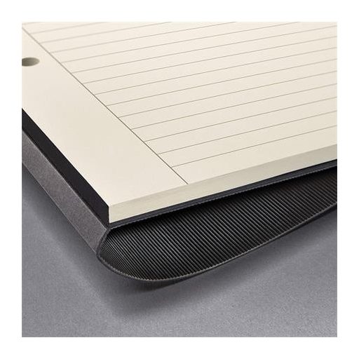 Füzet, exkluzív, A5, vonalas, 60 lap, keményfedeles, SIGEL "Conceptum", fekete