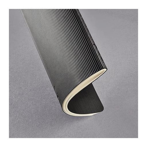 Füzet, exkluzív, A6, vonalas, 32 lap, puhafedeles, SIGEL "Conceptum", fekete