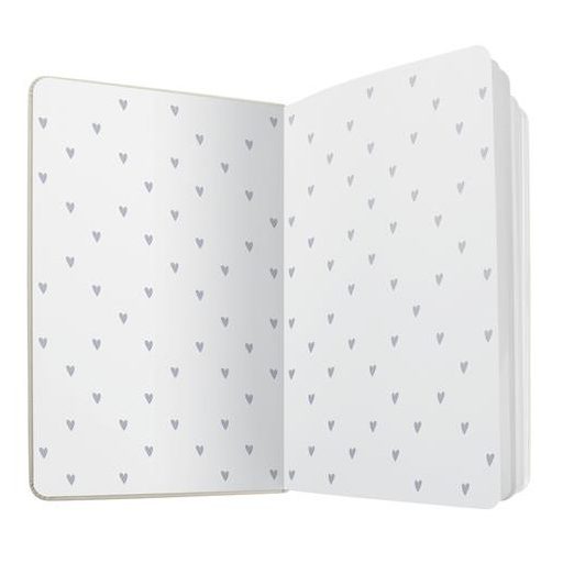 Jegyzetfüzet, exkluzív, 135x203 mm, vonalas, 87 lap, keményfedeles, SIGEL "Jolie", Rose Love
