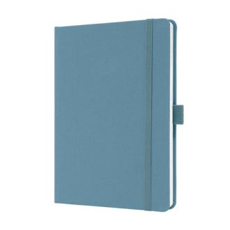  Jegyzetfüzet, exkluzív, A5, vonalas, 96 lap, keményfedeles, SIGEL "Jolie", porkék