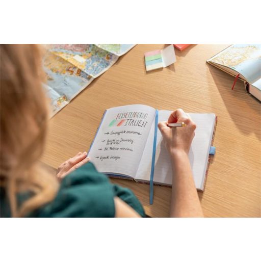 Jegyzetfüzet, exkluzív, A5, vonalas, 96 lap, keményfedeles, SIGEL "Jolie", Pure Wildflowers