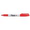 Alkoholos marker, 1 mm, kúpos, SHARPIE "Fine Point", piros
