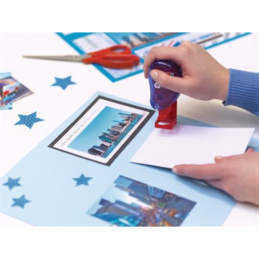 Ragasztó bélyegző, 8,4 mm x 8,4 mm, TESA