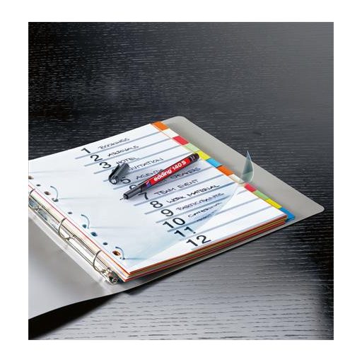 Alkoholos marker, OHP, 0,3 mm, EDDING "140 S", fekete