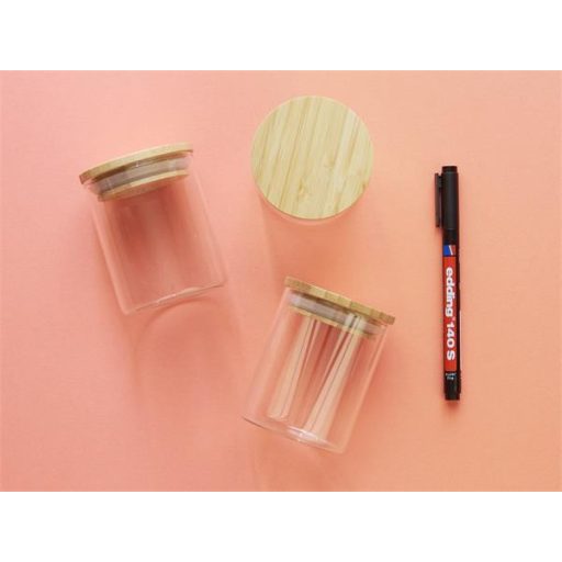 Alkoholos marker, OHP, 0,3 mm, EDDING "140 S", fekete