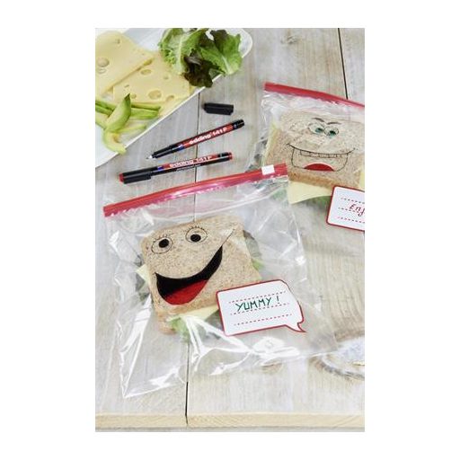 Alkoholos marker, OHP, 0,6 mm, EDDING "141 F", piros