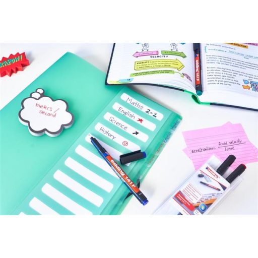 Alkoholos marker, OHP, 0,6 mm, EDDING "141 F", kék