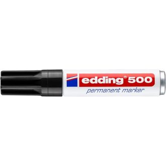   Alkoholos marker, 2-7 mm, vágott, EDDING "500", fekete