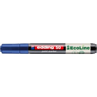 Lakkmarker, 2-3 mm, EDDING "50", kék