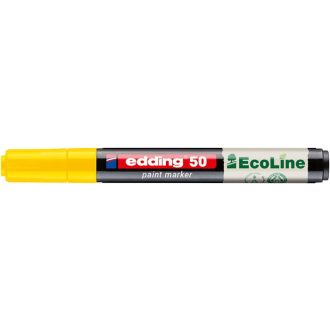 Lakkmarker, 2-3 mm, EDDING "50", sárga