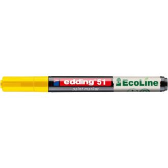 Lakkmarker, 1-2 mm, EDDING "51", sárga