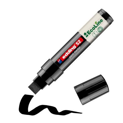 Lakkmarker, 4-15 mm, EDDING "52", fekete