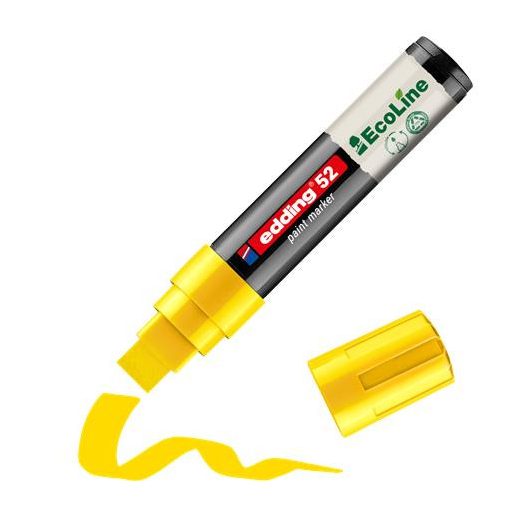 Lakkmarker, 4-15 mm, EDDING "52", sárga