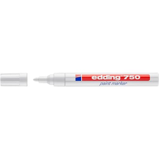 Lakkmarker, 2-4 mm, EDDING "750", fehér