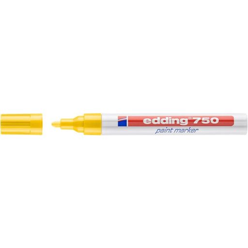 Lakkmarker, 2-4 mm, EDDING "750", sárga