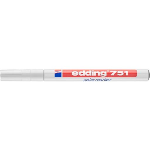 Lakkmarker, 1-2 mm, EDDING "751", fehér
