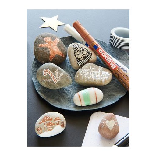 Lakkmarker, 1-2 mm, EDDING "751", világoskék