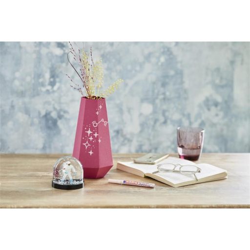 Lakkmarker, 1-2 mm, EDDING "751", világoskék