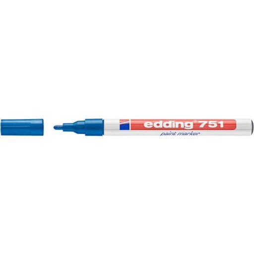 Lakkmarker, 1-2 mm, EDDING "751", sötétkék