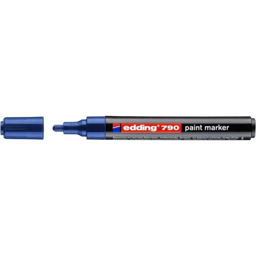 Lakkmarker, 2-3 mm, EDDING "790", kék