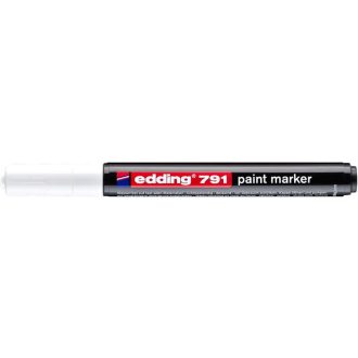 Lakkmarker, 1-2 mm, EDDING "791", fehér
