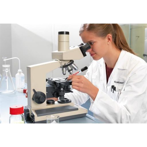 Laboratóriumi marker, 0,75 mm, kúpos, EDDING "8015", fekete